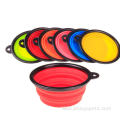 Collapsible Colorful Dog Feeder Bowl